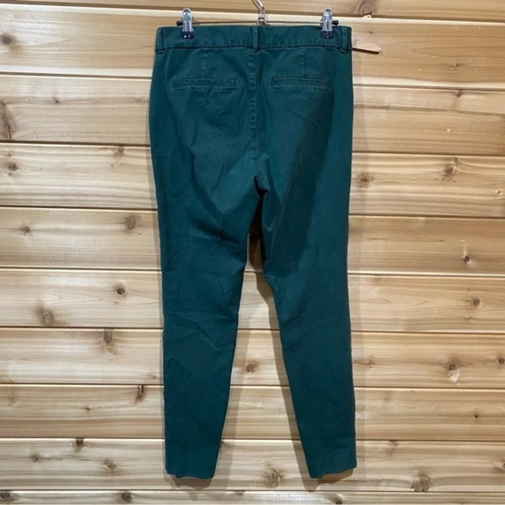 Old‎ Navy High Rise Pixie Skinny Pants Size 6 Green Secret Smooth Pockets